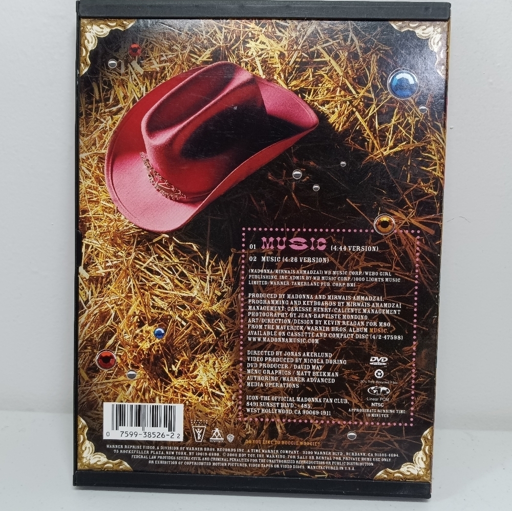 Madonna Music US DVD Single - Picture 2 of 6